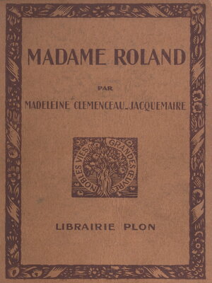 cover image of Madame Roland